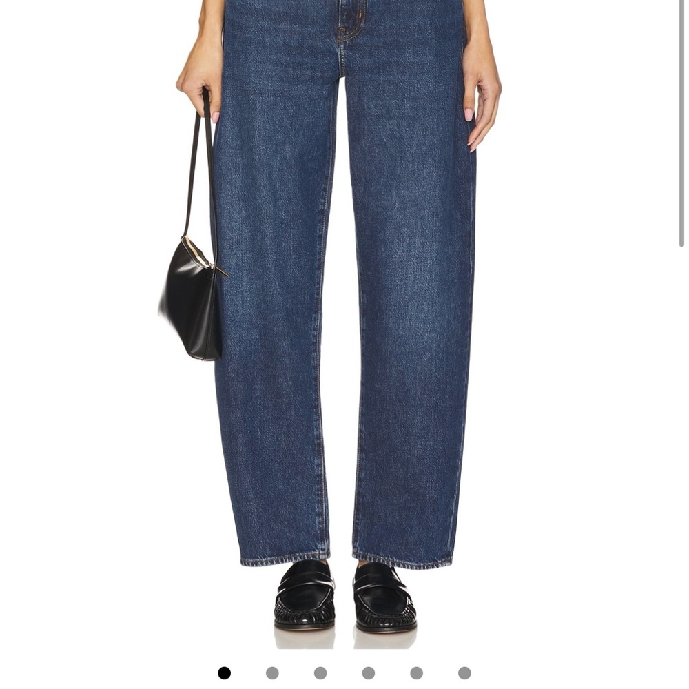 Frame Low Slung Barrel Jean 24
